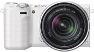 Фото Sony Alpha NEX-5R Kit 18-55 Белый