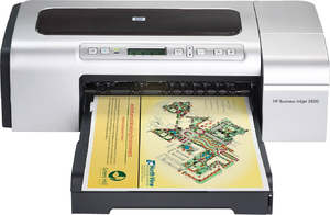 Фото цветного струйного принтера HP Business Inkjet 2800