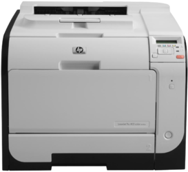 Фото цветного лазерного принтера HP LaserJet Pro 400 M451dw