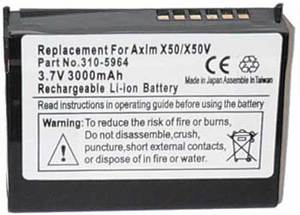 Фото аккумулятора DELL Axim X50V