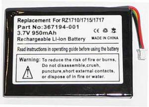 Фото аккумулятора HP iPAQ rz1717