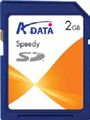 Фото флеш-карты ADATA SD 2GB