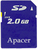 Фото флеш-карты Apacer SD 2GB