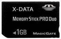 Фото флеш-карты X-DATA Memory Stick PRO DUO 1GB