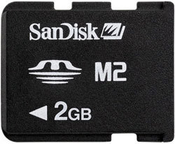 Фото флеш-карты SanDisk Memory Stick Micro M2 2GB