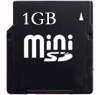 Фото флеш-карты Kingston MiniSD 1GB