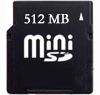 Фото флеш-карты Kingston MiniSD 512MB
