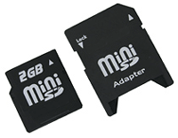 Фото флеш-карты Kingmax MiniSD 2GB