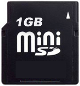 Фото флеш-карты Silicon Power MiniSD 1GB 45x