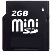 Фото флеш-карты Silicon Power MiniSD 2GB 45x
