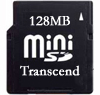 Фото флеш-карты Transcend MiniSD 128MB