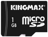 Фото флеш-карты Kingmax MicroSD 1GB