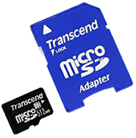 Фото флеш-карты Transcend MicroSD 512MB