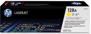 Фото тонера для картриджа HP LaserJet CM1415 CE322A
