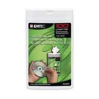 Фото салфетки для CD/DVD дисков Emtec EKNLINCD 100шт.