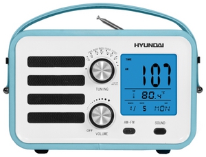 Фото часов Hyundai H-1628 с радио
