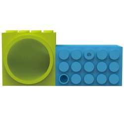 Фото подставка с усилителем звука для Apple iPhone 4 Ozaki iCarry time2brick