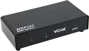 Фото разветвитель VCOM 1x2 HDMI Splitter