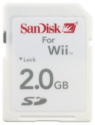 Фото флеш-карты SanDisk SD 2GB Gaming For Wii