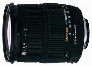 Фото объектива Sigma AF 18-200mm F/3.5-6.3 DC OS HSM for Nikon F