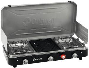 Фото Outwell Gourmet Cooker 3-Burner Stove Grill