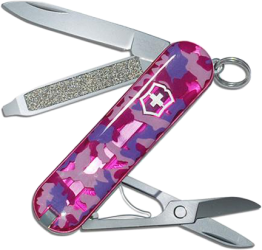 Фото швейцарского армейского ножа Victorinox Classic SD Pink Army 0.6223.L1007