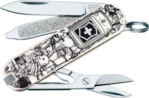 Фото швейцарского армейского ножа Victorinox Classic SD Technology Trash 0.6223.L1109