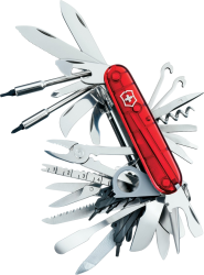 Фото швейцарского армейского ножа Victorinox SwissChamp 1.6795.XLT