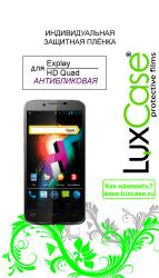 Фото антибликовой защитной пленки для Explay HD Quad LuxCase