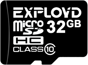 Фото флеш-карты EXPLOYD MicroSDHC 32GB Class 10