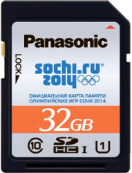 Фото флеш-карты Panasonic SDHC 32GB Class 10 Olympic UHS-I RP-SDRC32GSK