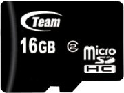 Фото флеш-карты Team Group MicroSDHC 16GB Class 2 + SD adapter