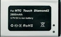 Фото аккумулятора HTC Touch Diamond2 T5353 (повышенной емкости)