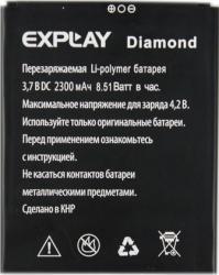 Фото аккумулятора Explay Diamond