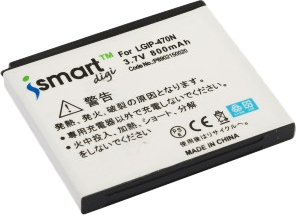 Фото аккумуляторной батареи iSmartDigi LGIP-470N