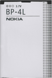 Фото аккумуляторной батареи Nokia BP-4L