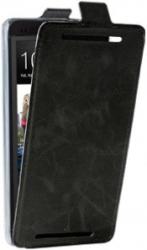 Фото кожаного чехла для HTC One Dual Sim Untamo Timber вертикальный флип