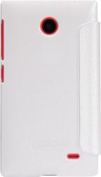Фото чехла-книжки для Nokia X Dual Sim Nillkin Sparkle Leather Case