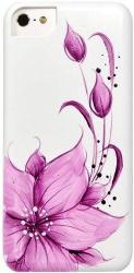 Фото накладки на заднюю часть для iPhone 5S SmartBuy Pink Flower