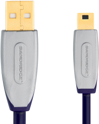 Фото USB дата-кабеля Bandridge SCL4402 USB-miniUSB 2 м