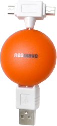 Фото USB дата-кабеля NeoDrive Twin