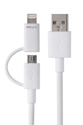 Фото USB дата-кабеля PNY C-UA-UULN-W01-01