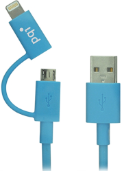 Фото USB дата-кабеля PQI i-Cable Du-Plug 90