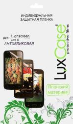Фото антибликовой защитной пленки для Highscreen Zera S LuxCase