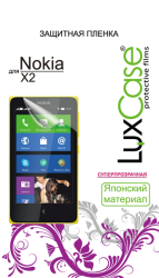 Фото защитной пленки для Nokia X2 LuxCase суперпрозрачная