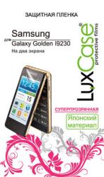 Фото защитной пленки для Samsung Galaxy Golden i9230 LuxCase суперпрозрачная