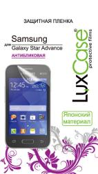 Фото антибликовой защитной пленки для Samsung Galaxy Star Advance Duos SM-G350E LuxCase