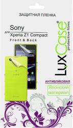 Фото антибликовой защитной пленки для Sony Xperia Z1 Compact Luxcase Front&Back