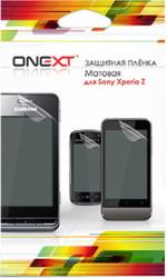 Фото матовой защитной пленки для Sony Xperia Z1 ONEXT