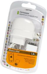 Фото зарядки для Apple iPhone 4 Partner 1A 30-pin